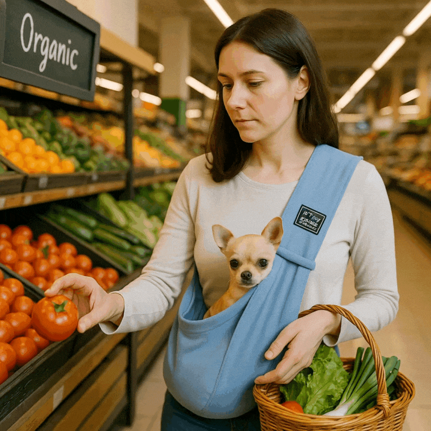 Wie ein Hundesling Ihren Alltag erleichtert: Hands-Free Spaziergänge und mehr