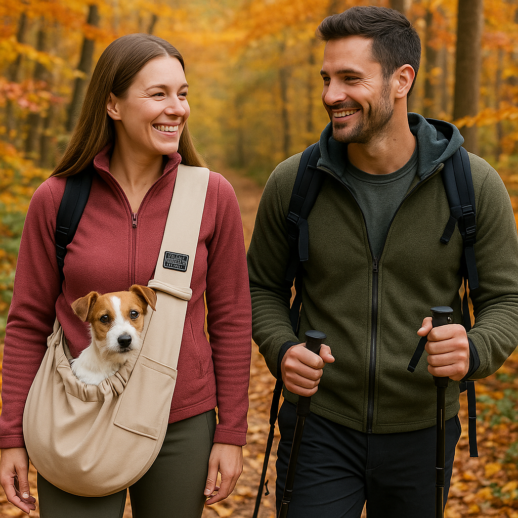 Hund im Sling tragen – Alle Vorteile für dich und deinen Vierbeiner